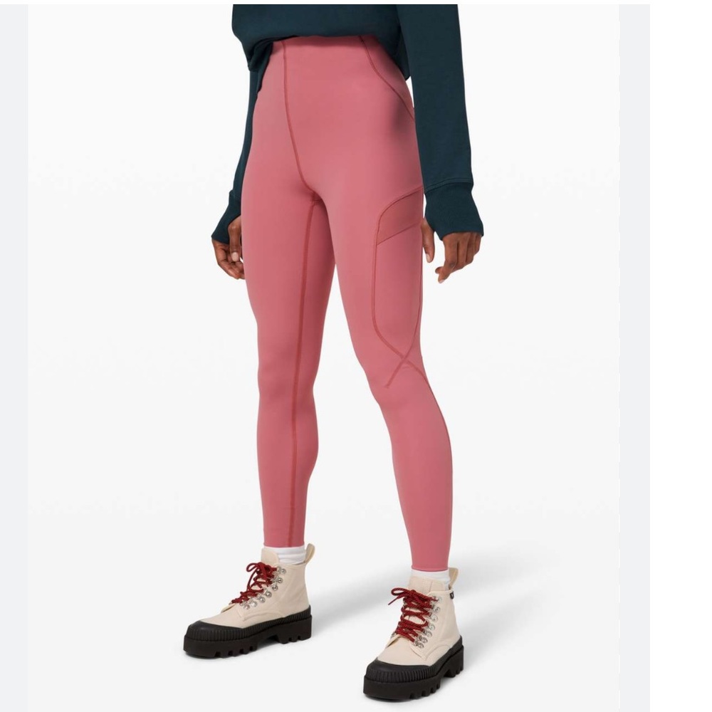LULULEMON Break a Trail LEGGINGS super high rise 28”